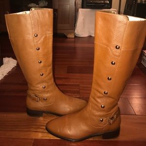 Michael Kors Carney Leather Boots